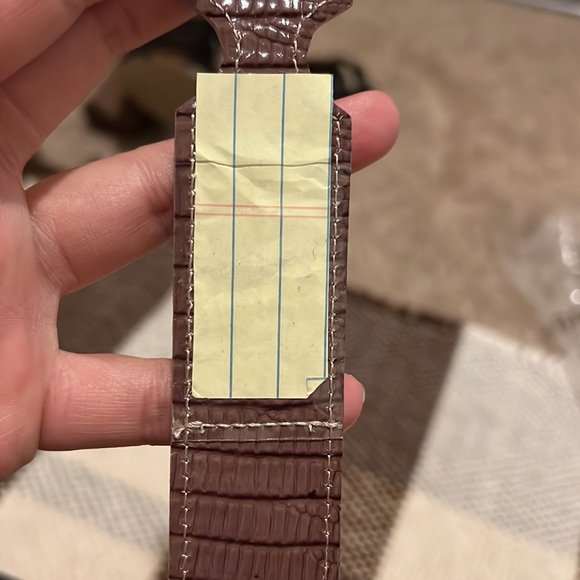 Brahmin Leather luggage Tag - Picture 7 of 8